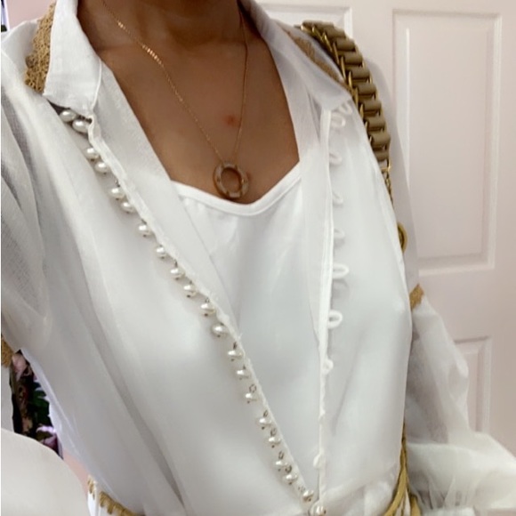 NWT Beautiful white Dress - Picture 5 of 6